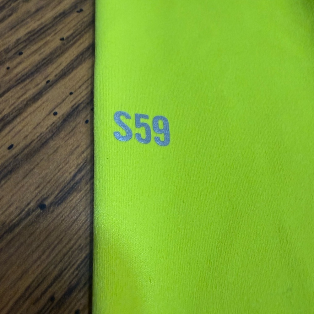 Splits59 Easton Rigor High Waist 7/8 Leggings Chartreuse/Black - Picture 6 of 6